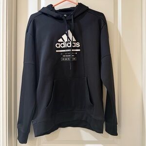 Adidas Men's Black Hoodie - size M